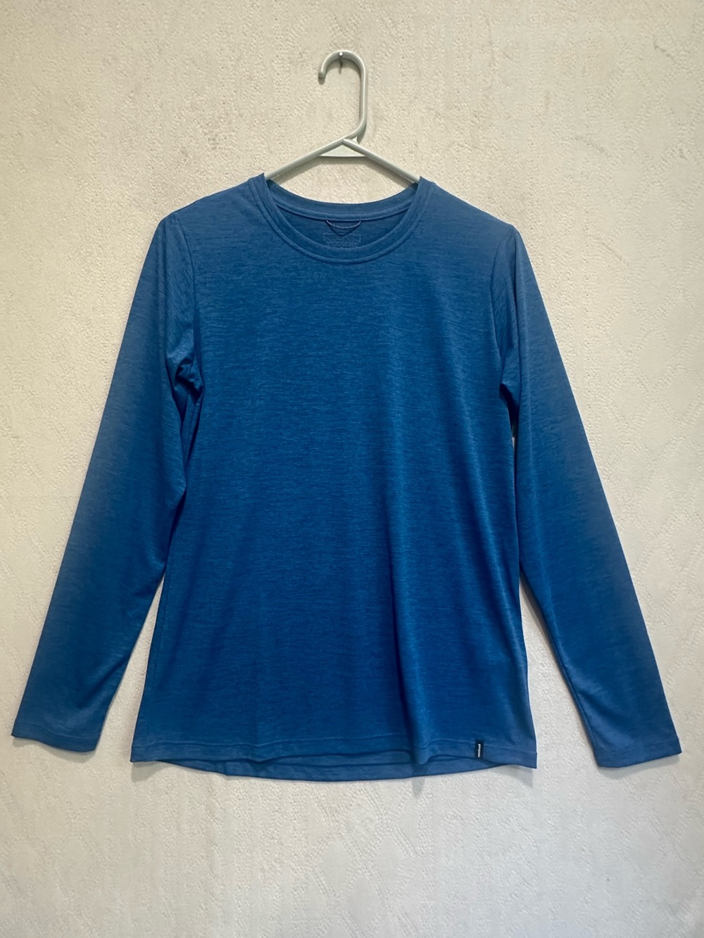 Patagonia Capilene Cool Daily Blue Long Sleeve Crewneck Shirt Sz S New